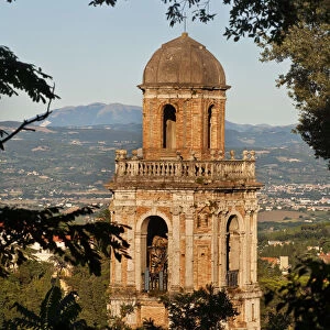 Italy, Umbria, Perugia district, Perugia, View from Via delle Prome