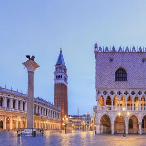 Italy, Veneto, Venice, Sestieree of San Marco, Small canal and Gondola