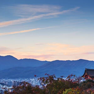 Japan, Kyoto, Higashiyama District, Kiyomizu-dera Temple, Three-storied Pagoda