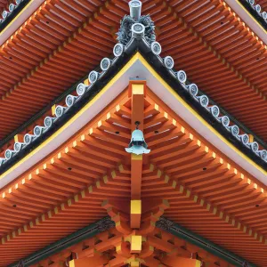 Japan, Kyoto, Higashiyama District, Kiyomizu-dera Temple, The Deva gate