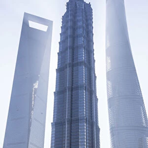 Jinmao Tower, Shanghai World Financial Center & Shanghai Tower, Pudong, Shanghai Tower