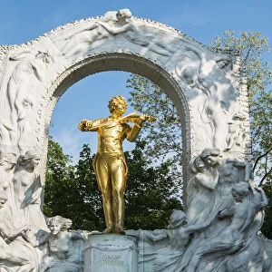 Johann Strauss Denkmal, Stadtpark, Vienna, Austria