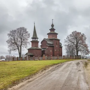 John the Theologian wooden church, 17th century, Bogoslov, Rostov, Yaroslavl region