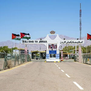 Jordan, Aqaba Governorate, Aqaba. Wadi Araba boder crossing