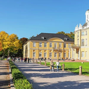 Karlsruhe Palace with Palace Square, Karlsruhe, Baden-Wurttemberg; Germany