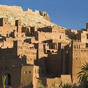 Kasbah, Ait Benhaddou, Atlas Mountains, Morocco, North Africa