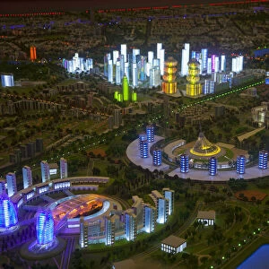 Kazakhstan, Astana, Kazakhstan, Astana, Palace of Independence, Model of what Astana