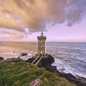 Kermorvan Lighthouse, Le Conquet, Brest, Finist√®re departement, Bretagne - Brittany, France