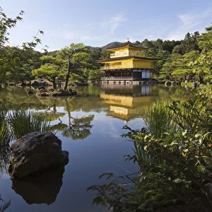 Kinkaku-Ji temple, the golden pavilion, in Kyoto, Japan