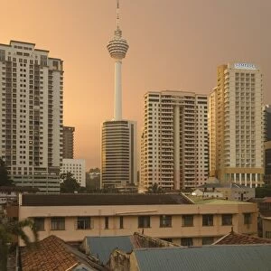KL Tower viewed from Bukit Bintang, Kuala Lumpur, Malaysia