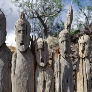 The Konso people of southwest Ethiopia worship the sky God