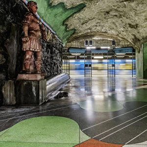 Kungstradgarden metro station, Stockholm, Stockholm County, Sweden