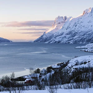 Kvaloya Island, Ersfjorden, Troms region, Norway