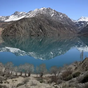 Lake Iskanderkul and Fann mountains, Tajikistan