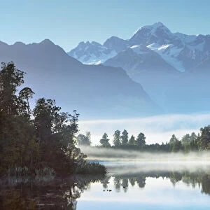 Lake Matheson - New Zealand, South Island, West Coast, Westland, Westland National Park