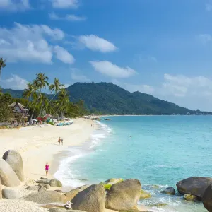 Lamai Beach Print, Koh Samui, Thailand Lamai Beach Print, Koh Samui, Thailand