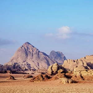 Landscape of Wadi Rum, Aqaba Governorate, Jordan