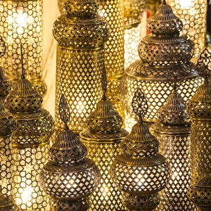 Lantern shop in the Grand Bazaar, Istanbul, Turkey