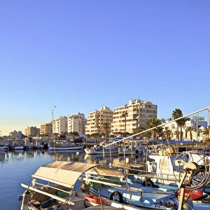 Larnaka Harbour, Larnaka, Cyprus, Eastern Mediterranean Sea