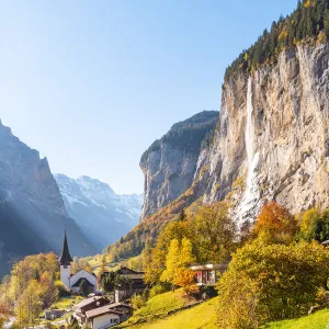 Lauterbrunnen, Canton of Bern, Switzerland, Europe