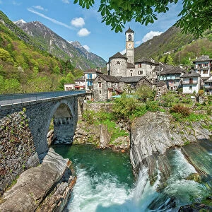Lavertezzo, Verzasca Valley, Locarno, Cantone Ticino, Switzerland
