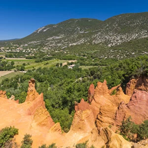 Le Colorado Provencal de Rustrel, Provence, France