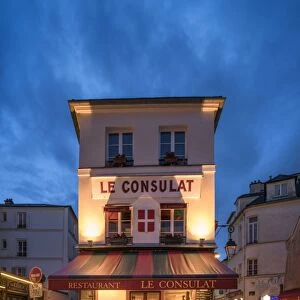 Le Consulat Restaurant, Montmartre, Paris, France