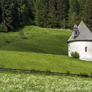 Lerschach chapel in Dobbiaco - Toblach, Alto Adige - South Tyrol, Italy