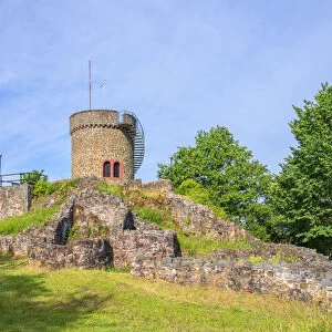 Liebenburg castle, Namborn, Saarland, Germany