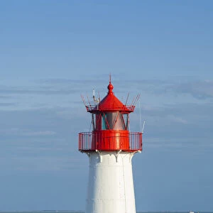 List-West Lighthouse, Ellenbogen, Sylt, North Frisia, Schleswig-Holstein, Germany