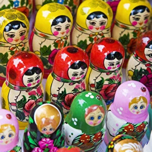 Lithuania, Vilnius, Russian Matryoshka dolls