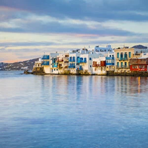 Little Venice, Chora (Mykonos Town), Mykonos, Cyclades Islands, Greece