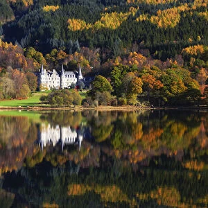 Loch Achray in Autumn, The Trossachs National Park, Central Region, Scotland