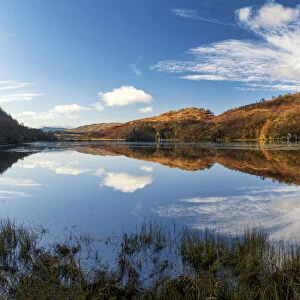 Loch Dochart Reflections, near Crianlarich, Stirling, Scotland