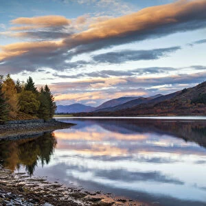 Loch Leven Morning Reflections, Highlands, Scotland