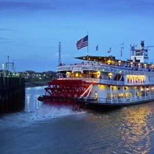 Louisiana, New Orleans, Natchez Steamboat, Mississippi River