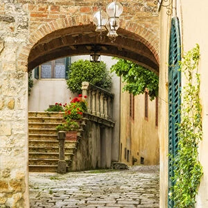 Lucignano d Asso, Tuscany, Italy