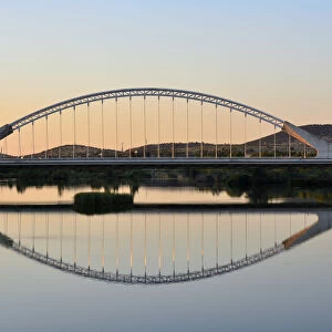 Lusitania Bridge over the Guadiana river. Merida, Spain