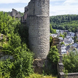 Luxembourg, Mersch, Larochette, Larochette castle