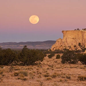 (m) morning at El Malpais National Monument, near Grants, New Mexico, USA