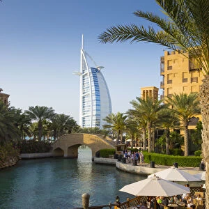 Madinat Jumierah and Burj Al Arab hotel, Dubai, United Arab Emirates