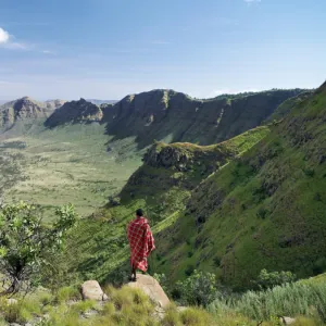 A magnificent view from the eastern scarp of Africa s