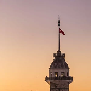 Maidens Tower (Kiz Kulesi) & Bosphorus from the Asian side of