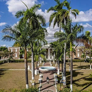 Main Square, elevated view, Spanish Town, Saint Catherine Parish, Jamaica