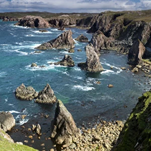 Mangersta Sea Stacks, Isle of Lewis, Outer Hebrides, Scotland