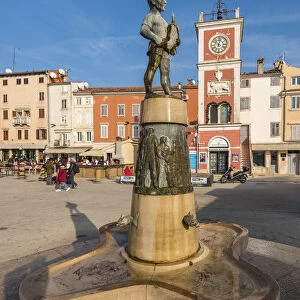 Marsala Tita square, Rovinj - Rovigno, Istria, Croatia