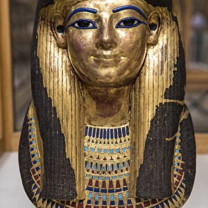 Mask of Yuya (18th Dynasty), Egyptian Museum, Cairo, Egypt