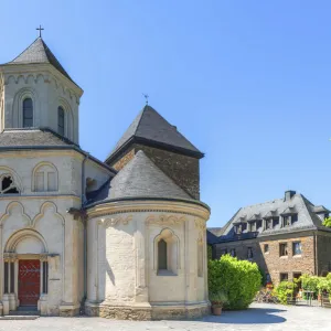 Matthias Chapelle and Oberburg, Kobern-Gondorf, Mosel Valley, Rhineland-Palatinate