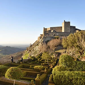 The medieval castle of Marvao. Alentejo, Portugal