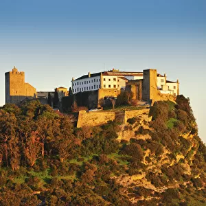 The medieval castle and Palmela village, Portugal